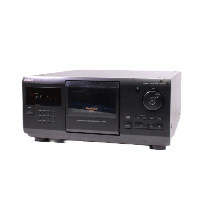 Sony CDP-CX681 MegaStorage 200-Disc CD Changer JOG Dial-Electronics-SpenCertified-vintage-refurbished-electronics