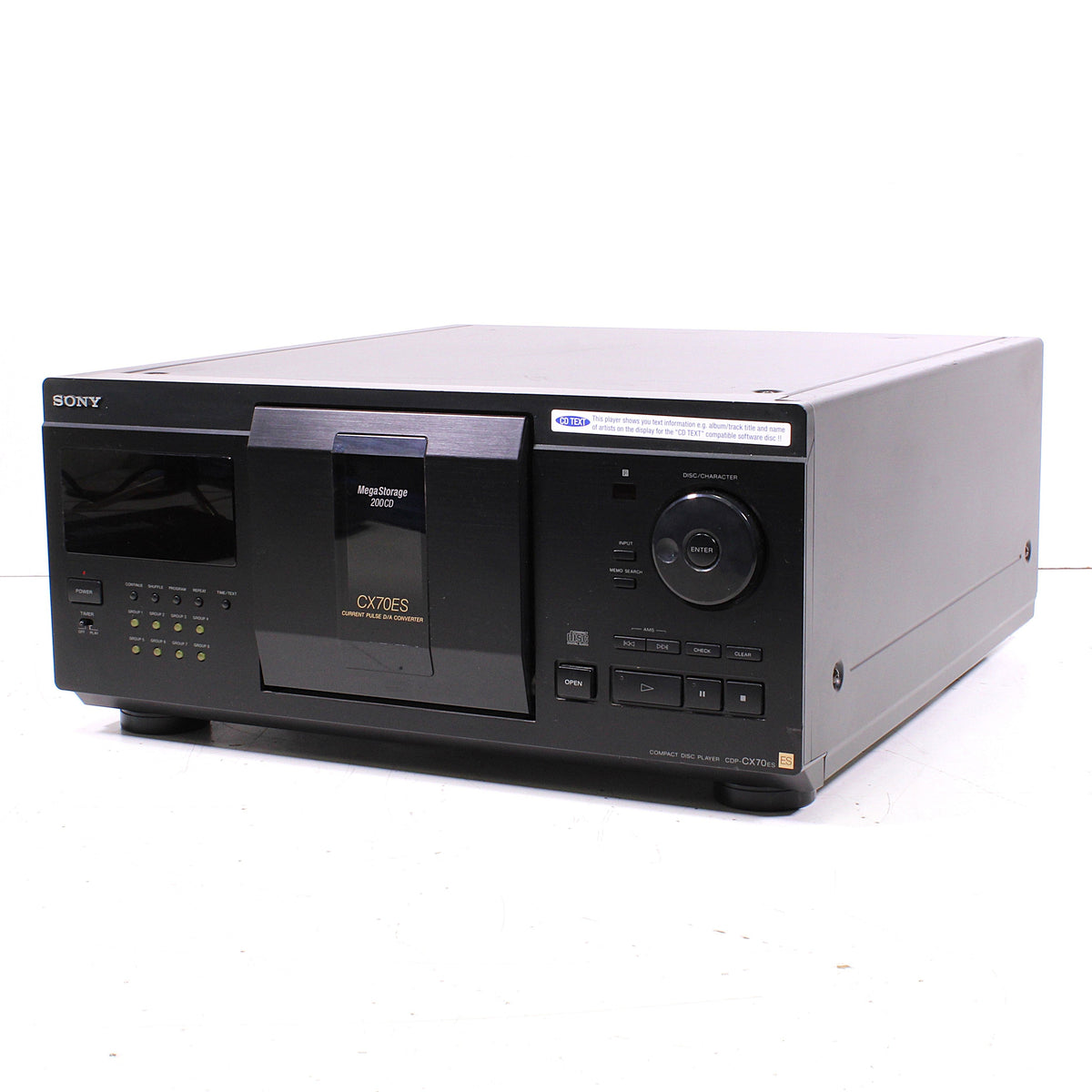 Sony-CDP-CX70ES-200-Disc-CD-