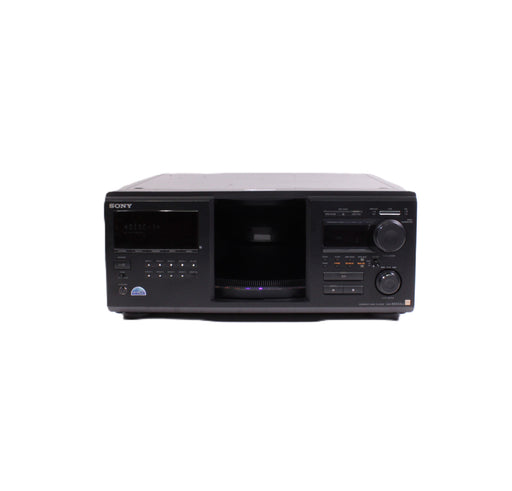 Sony CDP-M333ES MegaStorage 400-Disc CD Changer Vintage High-Capacity Audio Carousel (2000)-Electronics-SpenCertified-vintage-refurbished-electronics
