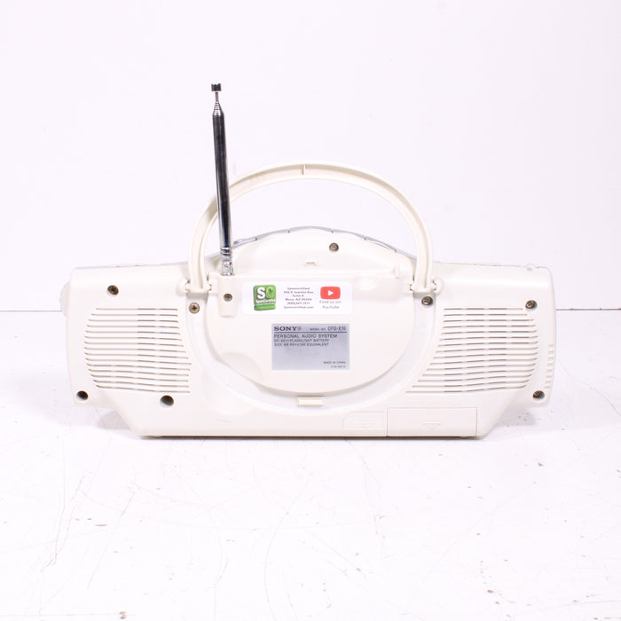 Sony CFD-E10 Portable CD Professional Radio System (2002)-CD Players & Recorders-SpenCertified-vintage-refurbished-electronics