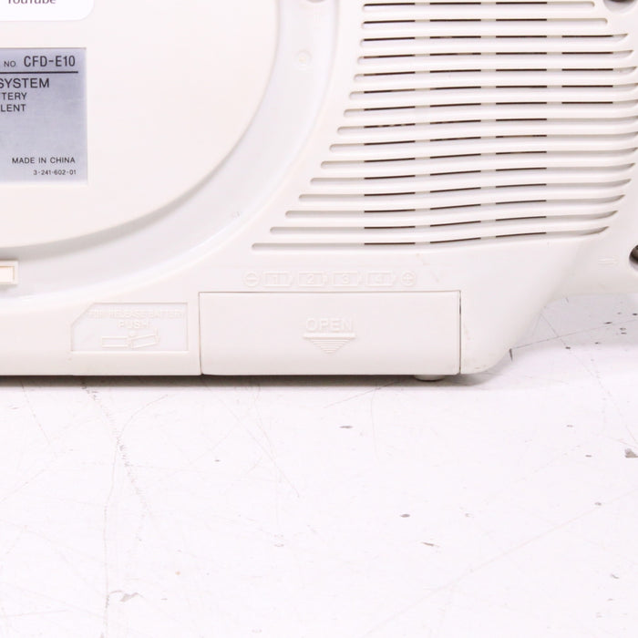 Sony CFD-E10 Portable CD Professional Radio System (2002)-CD Players & Recorders-SpenCertified-vintage-refurbished-electronics