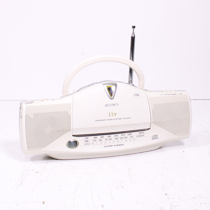 Sony CFD-E10 Portable CD Professional Radio System (2002)-CD Players & Recorders-SpenCertified-vintage-refurbished-electronics