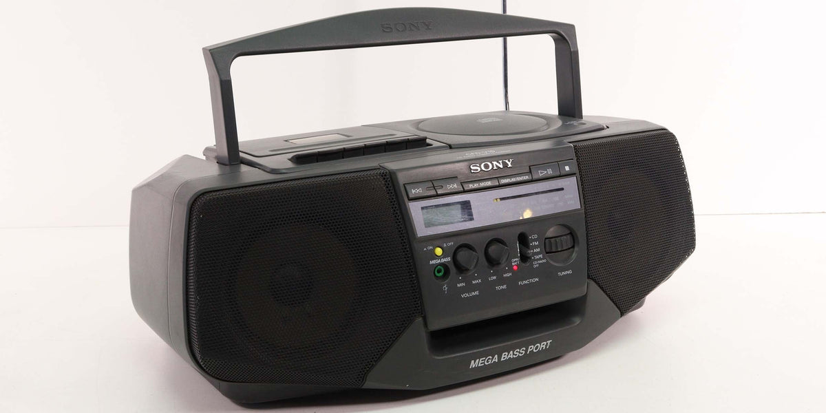 Sony CFD-V15 CD Player Radio Cassette Corder Portable
