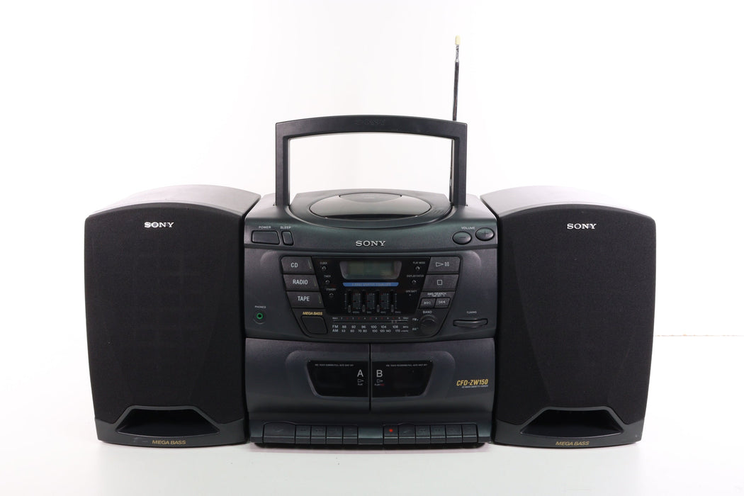 Sony CFD-760 CD Player Cassette Recorder AM/FM Radio Boombox | As-Is For Parts Sony CFD-760 CD Player Cassette Recorder AM/FM Radio Boombox | As-Is For Parts