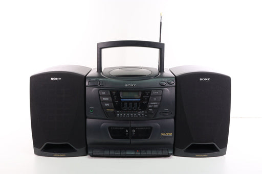 Sony CFD-ZW150 3-Piece Portable Boombox CD Cassette Radio (HAS ISSUES)-CD Players & Recorders-SpenCertified-vintage-refurbished-electronics