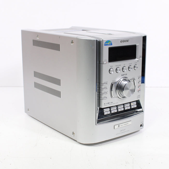 Sony CMT-HP7 Micro Hi-Fi Component System 5-CD Changer Cassette Player (NO SPEAKERS)-Audio Components-SpenCertified-vintage-refurbished-electronics