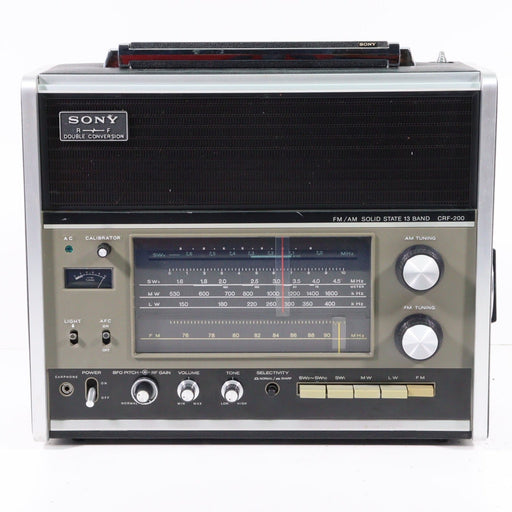 Sony CRF-200 Rare FM AM Solid State 13 Band Radio Receiver with Original Case-Radios-SpenCertified-vintage-refurbished-electronics
