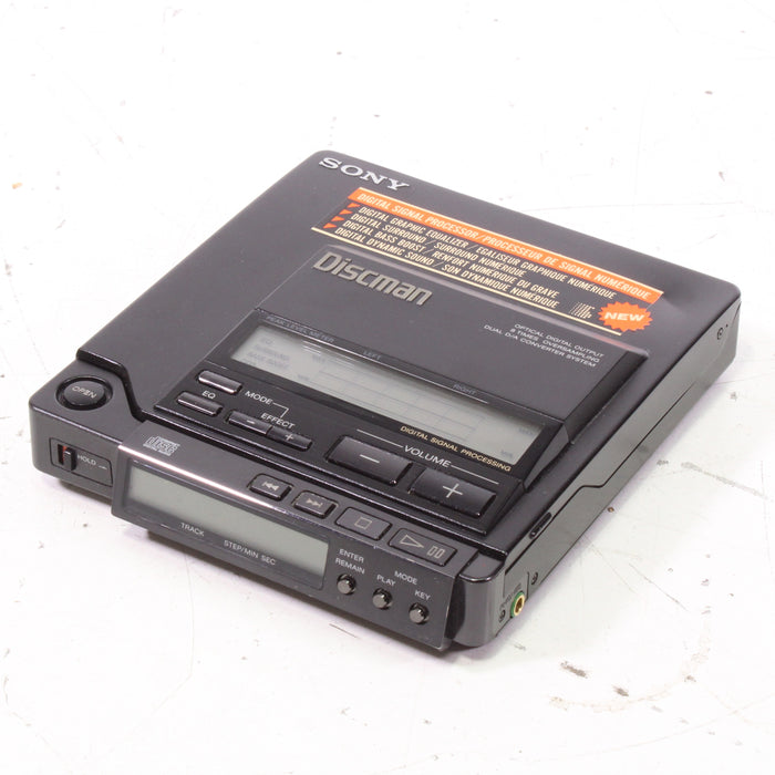 Sony D-555 Discman Portable CD Player (1989)-CD Players & Recorders-SpenCertified-vintage-refurbished-electronics