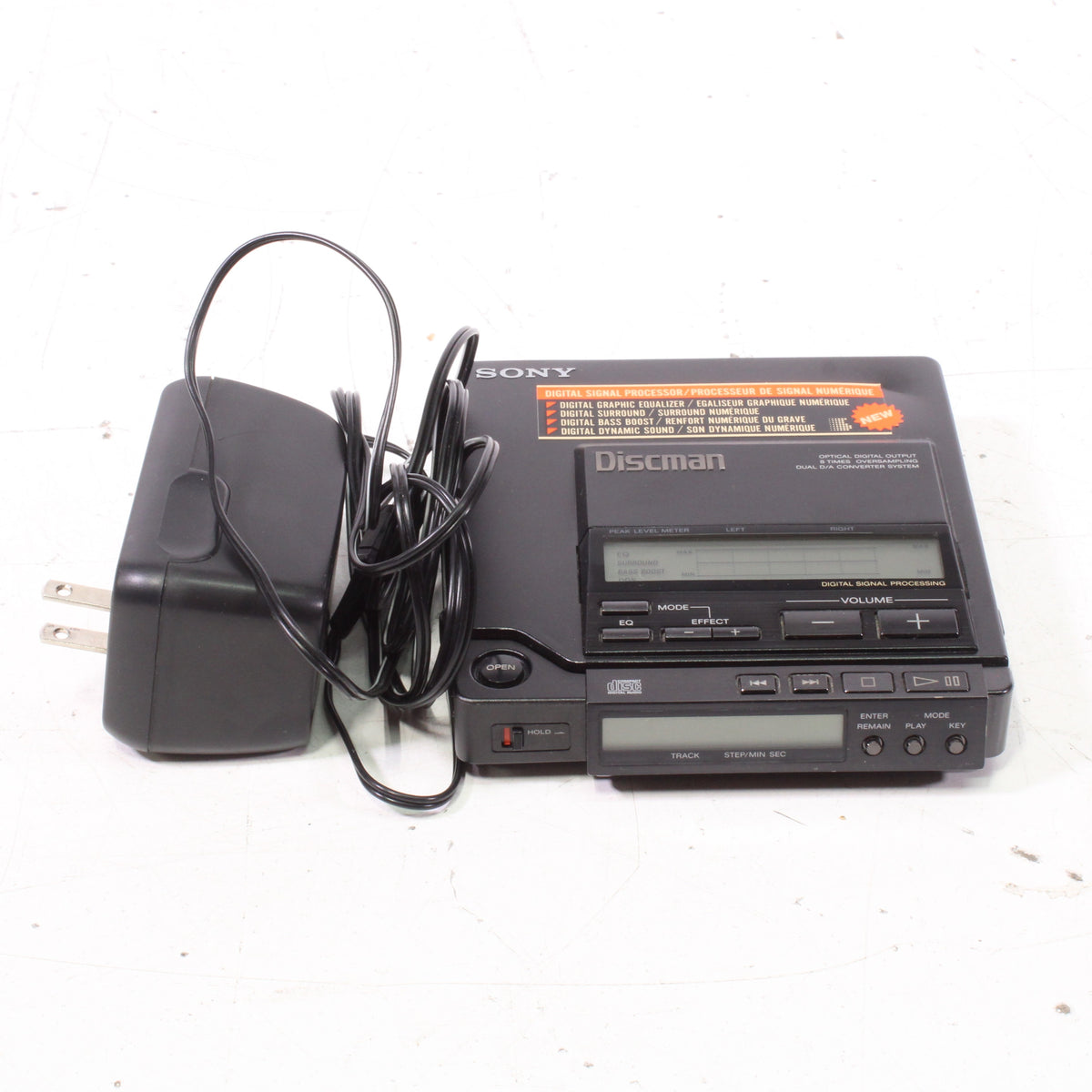 Sony D-555 Discman Portable CD Player (1989) — SpenCertified