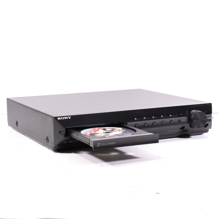Sony DAV-HDX589W BRAVIA 5-Disc DVD Receiver Home Theater System (SPEAKERS NOT INCLUDED)-DVD & Blu-ray Players-SpenCertified-vintage-refurbished-electronics