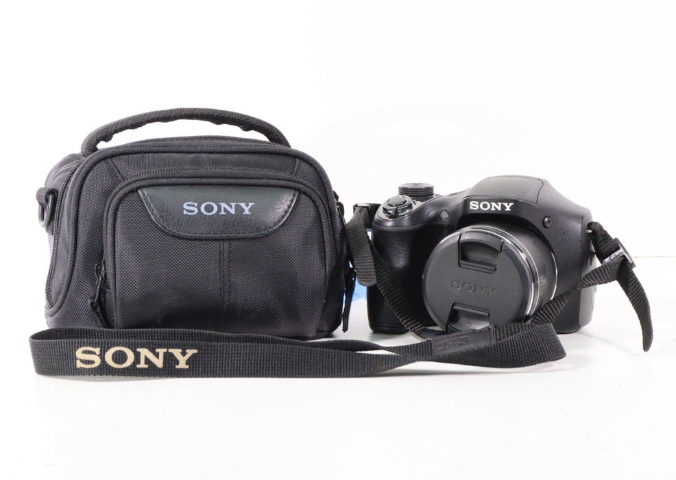 Sony DSC-H300 Cyber-Shot 20.1 MP Digital Camera with 35x Optical Zoom with Carrying Case-Cameras-SpenCertified-vintage-refurbished-electronics