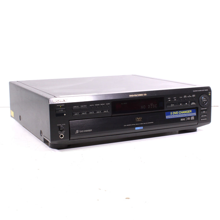 Sony DVP-C600D 5-Disc DVD CD Video CD Changer-DVD & Blu-ray Players-SpenCertified-vintage-refurbished-electronics