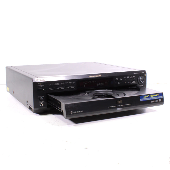 Sony DVP-C600D 5-Disc DVD CD Video CD Changer-DVD & Blu-ray Players-SpenCertified-vintage-refurbished-electronics