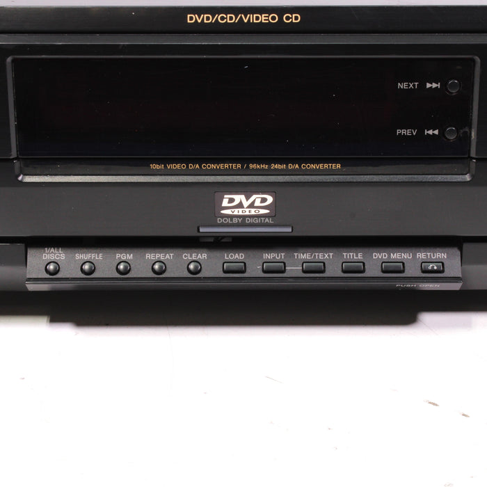 Sony DVP-C650D 5-Disc Carousel DVD CD Video CD Changer-DVD & Blu-ray Players-SpenCertified-vintage-refurbished-electronics