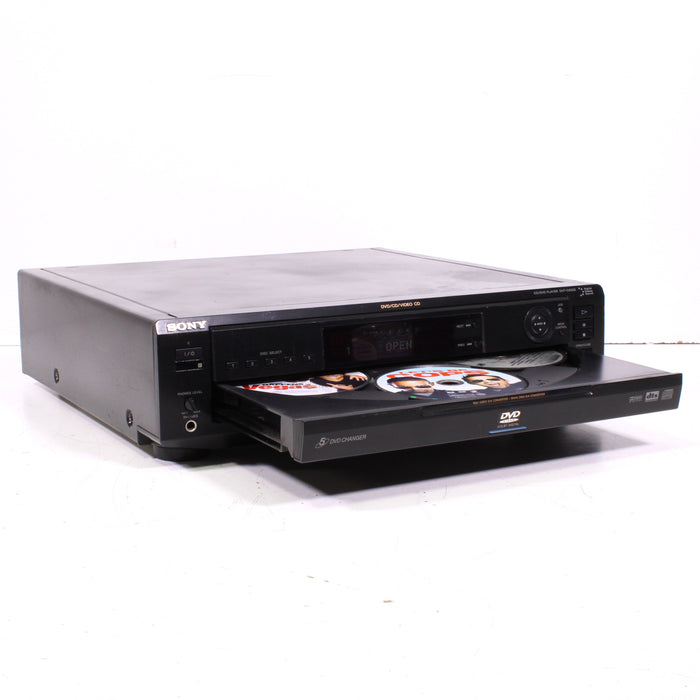 Sony DVP-C650D 5-Disc Carousel DVD CD Video CD Changer-DVD & Blu-ray Players-SpenCertified-vintage-refurbished-electronics