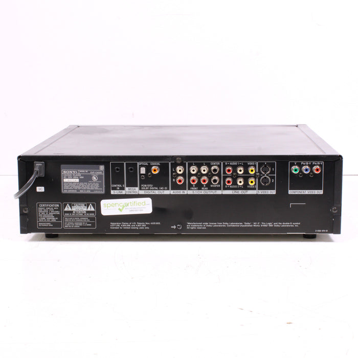 Sony DVP-C650D 5-Disc Carousel DVD CD Video CD Changer-DVD & Blu-ray Players-SpenCertified-vintage-refurbished-electronics