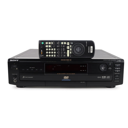 Sony DVP-C650D 5-Disc Carousel DVD/CD/Video CD Changer-Electronics-SpenCertified-refurbished-vintage-electonics