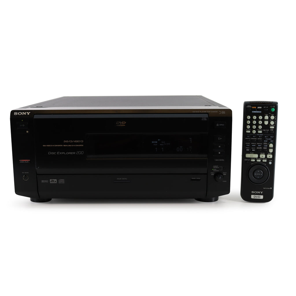 Sony DVP-CX850D 200 Disc Explorer DVD CD Changer Player