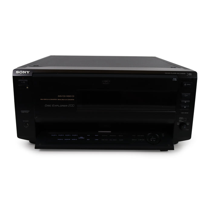 Sony DVP-CX850D 200 Disc Explorer DVD and CD Changer Player-Electronics-SpenCertified-refurbished-vintage-electonics