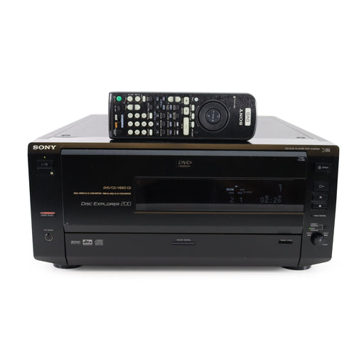 Sony DVP-CX850D 200 Disc Explorer DVD and CD Changer Player-Electronics-SpenCertified-refurbished-vintage-electonics