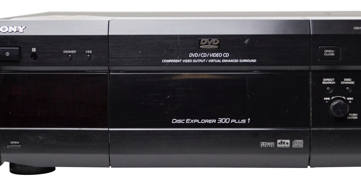Sony DVP-CX860 300 Plus 1 Disc Explorer DVD and CD Changer Player
