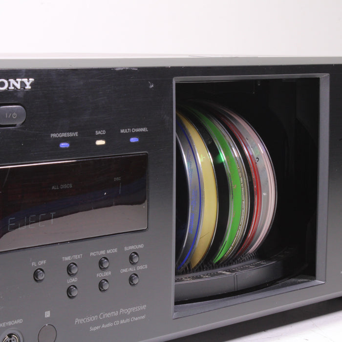 Sony DVP-CX985V 400-Disc Explorer Mega DVD Changer Player (2005)-DVD & Blu-ray Players-SpenCertified-vintage-refurbished-electronics