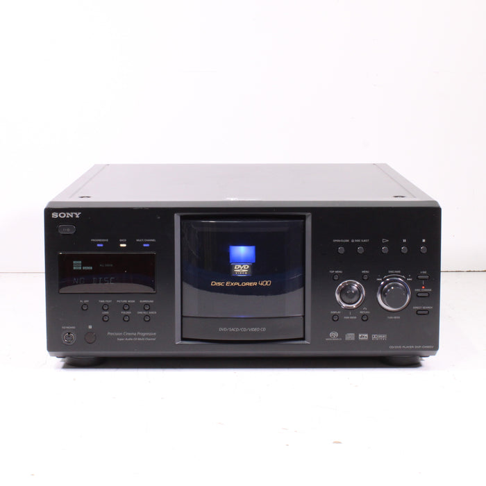 Sony DVP-CX985V 400-Disc Explorer Mega DVD Changer Player (2005)-DVD & Blu-ray Players-SpenCertified-vintage-refurbished-electronics
