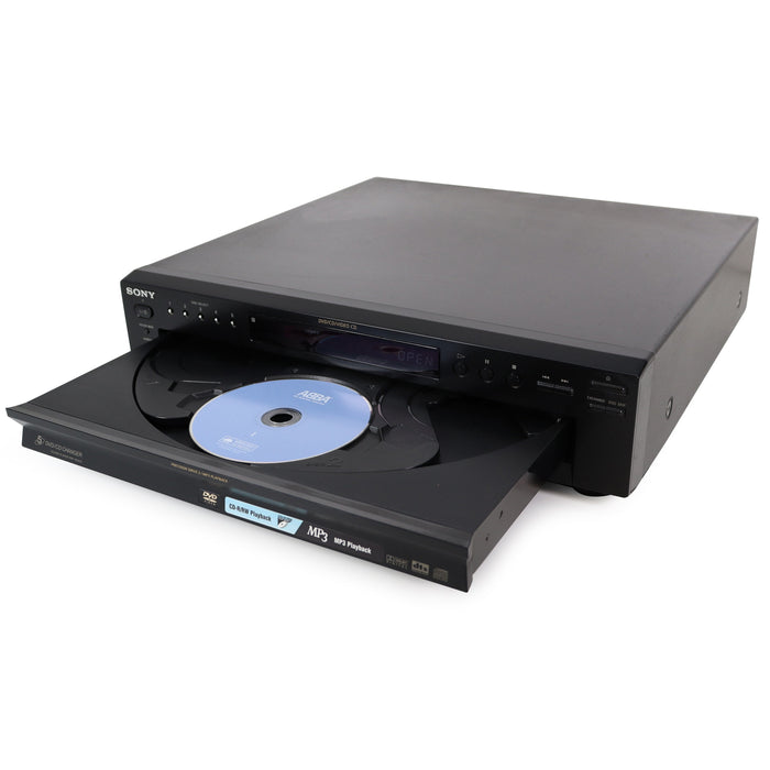 Sony DVP-NC615 5-Disc DVD/CD/Video CD Changer Black or Silver with MP3 Playback Dolby Digital Audio-Electronics-SpenCertified-refurbished-vintage-electonics