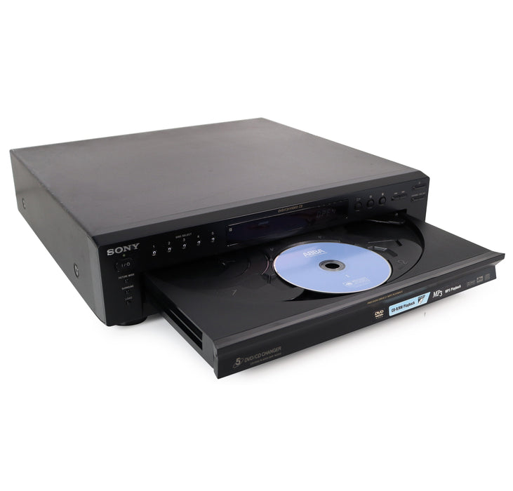 Sony DVP-NC615 5-Disc DVD/CD/Video CD Changer Black or Silver with MP3 Playback Dolby Digital Audio-Electronics-SpenCertified-refurbished-vintage-electonics