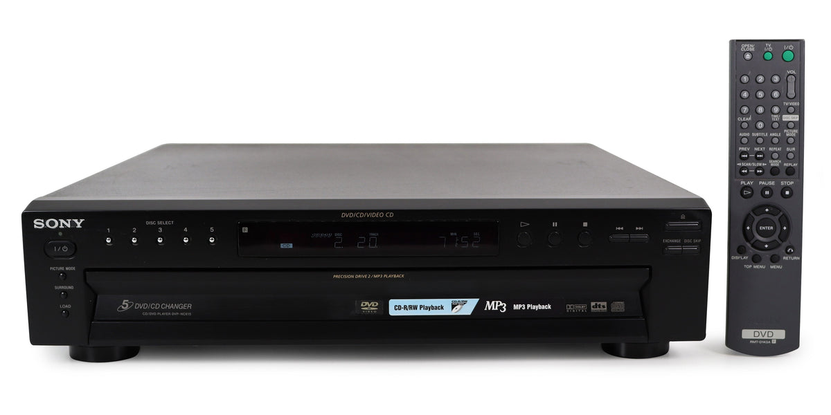 Sony DVP-NC615 5-Disc DVD CD Player Changer Black or Silver with