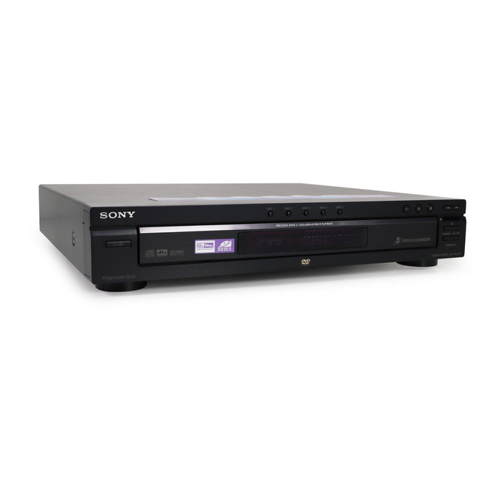 Sony DVP-NC675P 5-Disc Progressive Scan DVD/CD Changer Five Disc Exchange System Slim Design-Electronics-SpenCertified-refurbished-vintage-electonics