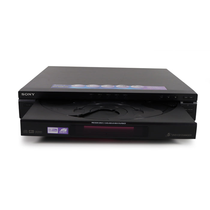 Sony DVP-NC675P 5-Disc Progressive Scan DVD/CD Changer Five Disc Exchange System Slim Design-Electronics-SpenCertified-refurbished-vintage-electonics