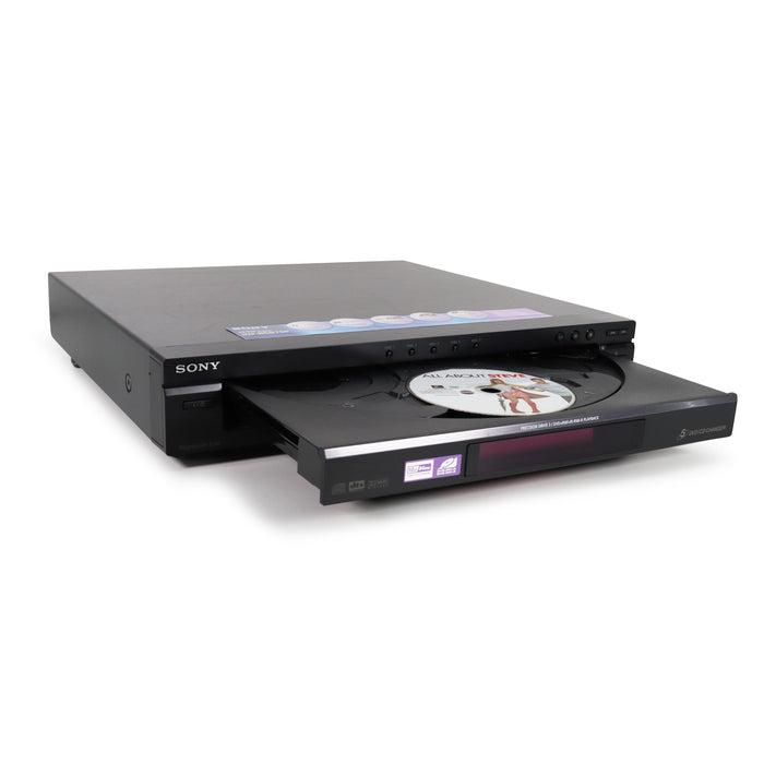 Sony DVP-NC675P 5-Disc Progressive Scan DVD/CD Changer Five Disc Exchange System Slim Design-Electronics-SpenCertified-refurbished-vintage-electonics