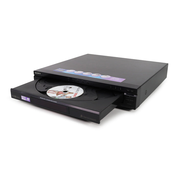 Sony DVP-NC675P 5-Disc Progressive Scan DVD/CD Changer Five Disc Exchange System Slim Design-Electronics-SpenCertified-refurbished-vintage-electonics