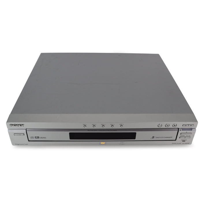 Sony DVP-NC675P 5-Disc Progressive Scan DVD/CD Changer Five Disc Exchange System Slim Design-Electronics-SpenCertified-refurbished-vintage-electonics