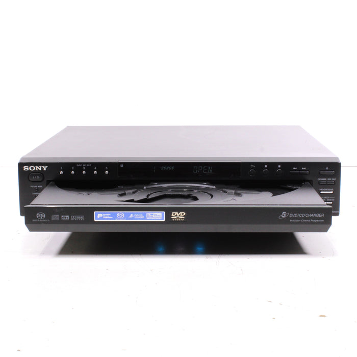 Sony DVP-NC685V 5-Disc Carousel DVD CD SACD Player Changer-CD Players & Recorders-SpenCertified-vintage-refurbished-electronics