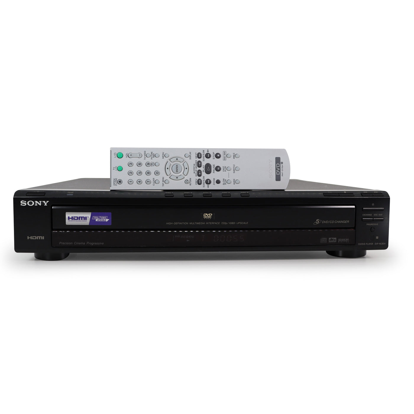 Sony DVP-NC85H 5-Disc Carousel DVD CD Player Changer with 1080i HDMI U ...