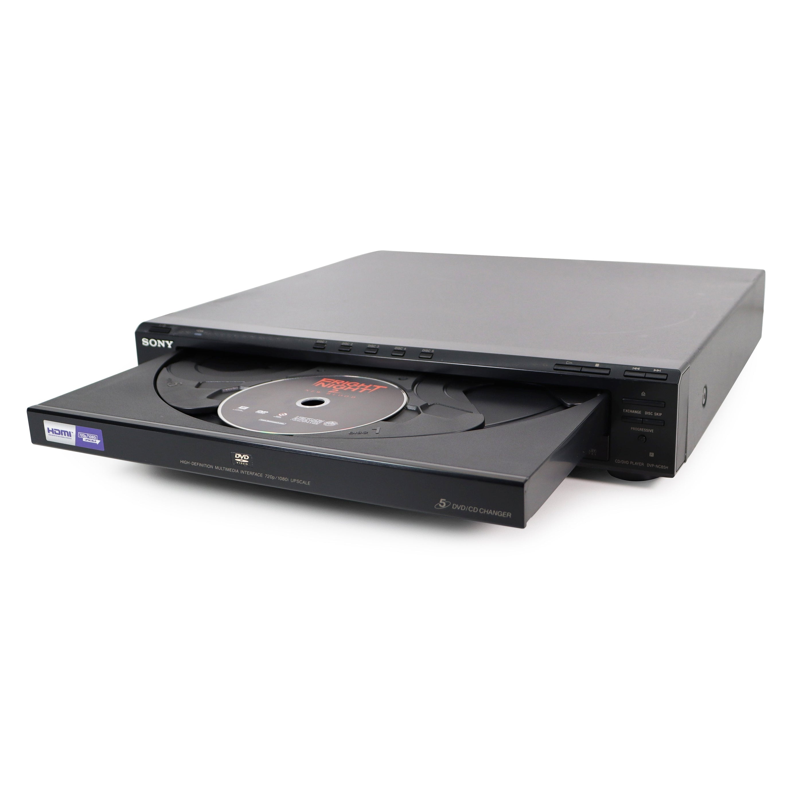 Sony DVP-NC85H 5-Disc Carousel DVD CD Player Changer with 1080i HDMI U ...