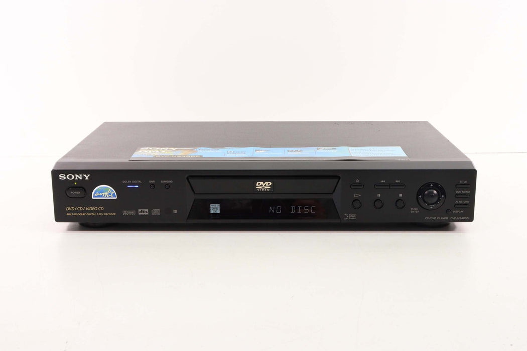 Sony DVP-NS400D CD/DVD Player (No Remote)-DVD & Blu-ray Players-SpenCertified-vintage-refurbished-electronics