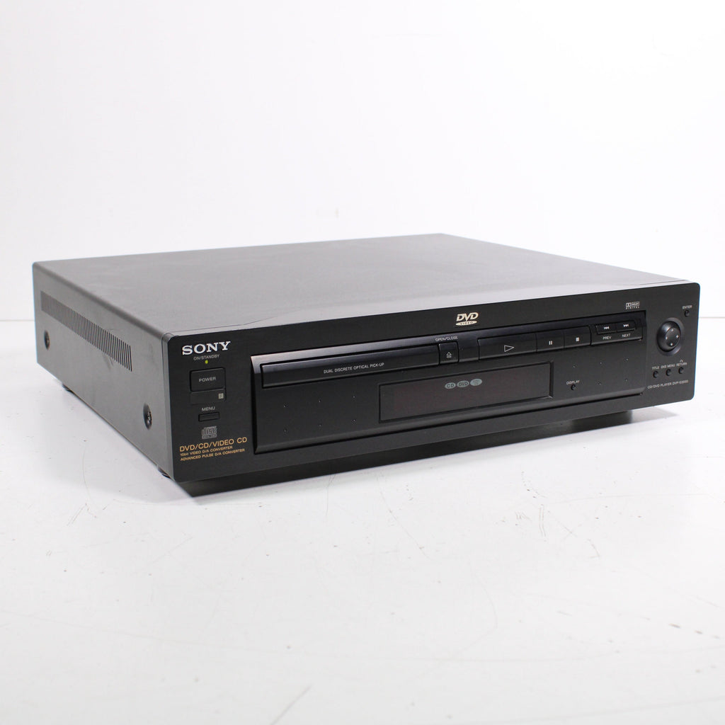 Sony DVP-S3000 DVD CD Video CD Player with S-Video, Optical (1997)