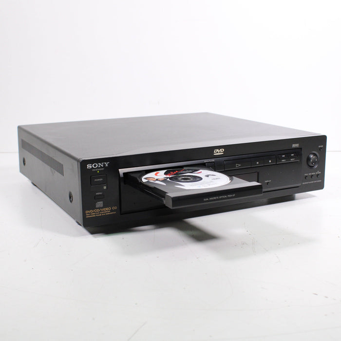 Sony DVP-S3000 DVD CD Video CD Player with S-Video, Optical (1997)-DVD & Blu-ray Players-SpenCertified-vintage-refurbished-electronics