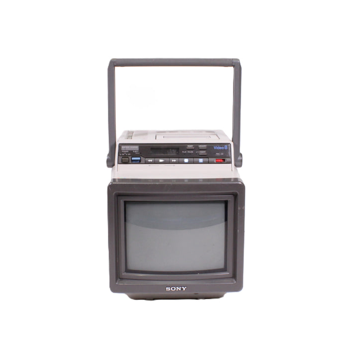 Sony EVM-8010 Portable 8" Trinitron CRT Monitor Video8 Player Recorder (AS-IS??)-Televisions-SpenCertified-vintage-refurbished-electronics
