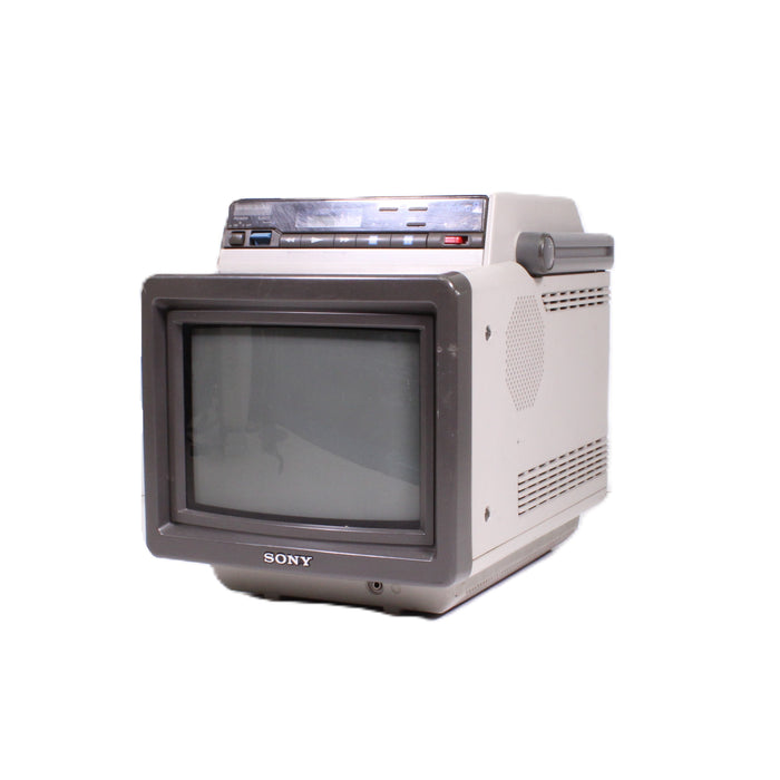 Sony EVM-8010 Portable 8" Trinitron CRT Monitor Video8 Player Recorder (AS-IS??)-Televisions-SpenCertified-vintage-refurbished-electronics