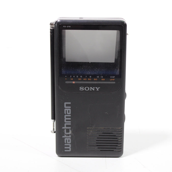 Sony FD-270 Vintage Watchman Portable Handheld TV (1987)-Televisions-SpenCertified-vintage-refurbished-electronics