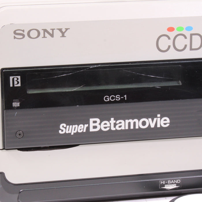 Sony GCS-1 Super Betamovie Camcorder & Hard Shell Carrying Travel Case (untested??)-Cameras-SpenCertified-vintage-refurbished-electronics