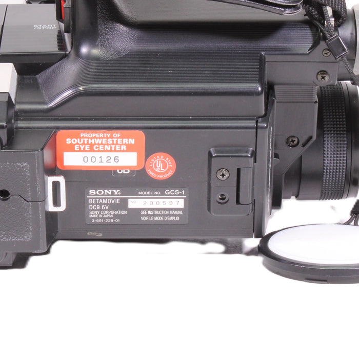 Sony GCS-1 Super Betamovie Camcorder & Hard Shell Carrying Travel Case (untested??)-Cameras-SpenCertified-vintage-refurbished-electronics