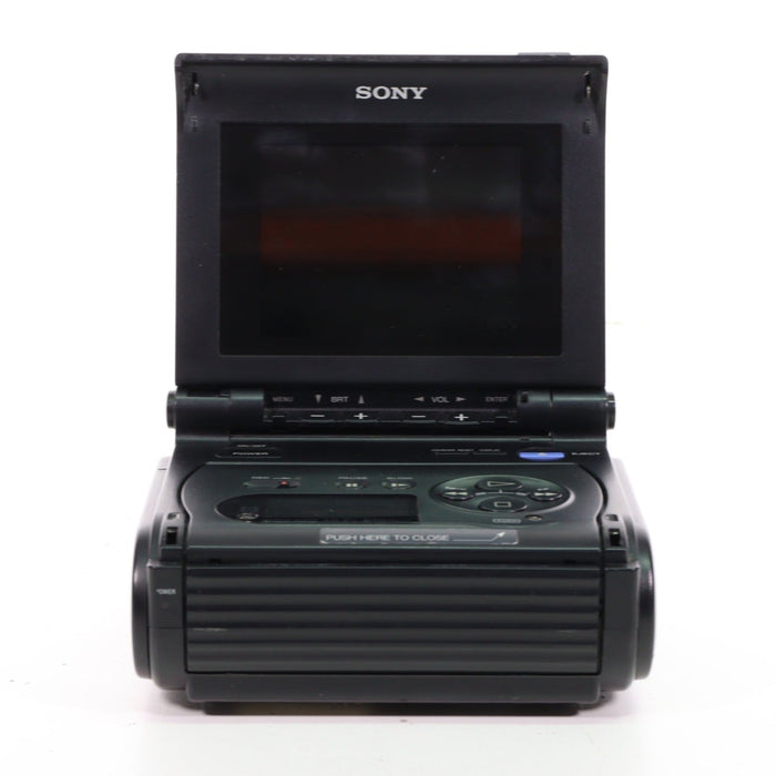 Sony GV-S50 NTSC Video Walkman 8MM Video Recorder Monitor From Canadian Airlines (NO POWER SOURCE)-Video Walkman-SpenCertified-vintage-refurbished-electronics