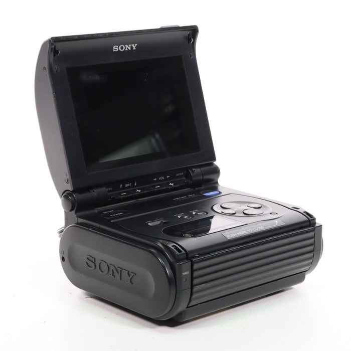 Sony GV-S50 NTSC Video Walkman 8MM Video Recorder Monitor From Canadian Airlines (NO POWER SOURCE)-Video Walkman-SpenCertified-vintage-refurbished-electronics