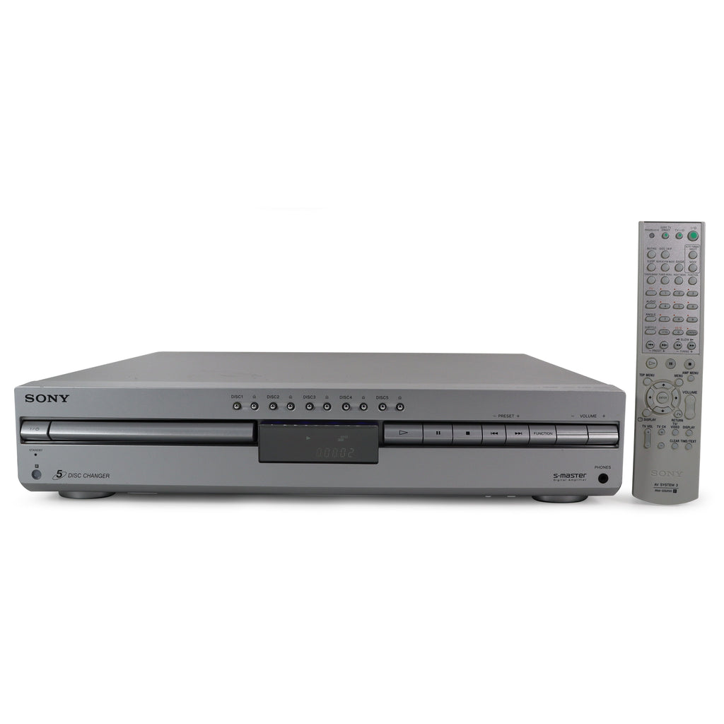 Sony HCD - DX150 DVD Receiver 5 Disc Changer S-MASTER hot Digital Surround Amplifier