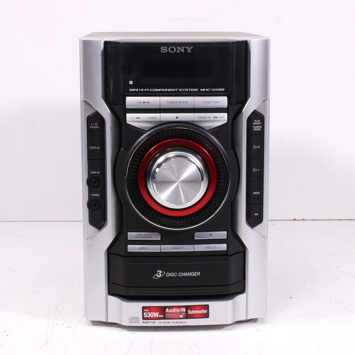 Sony HCD-GX99 Mini Hi-Fi Component System 3-Disc CD Changer (NO SPEAKERS INCLUDED)-Audio Components-SpenCertified-vintage-refurbished-electronics